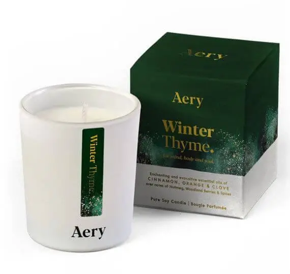 Winter Thyme Votive Candle 70G 2