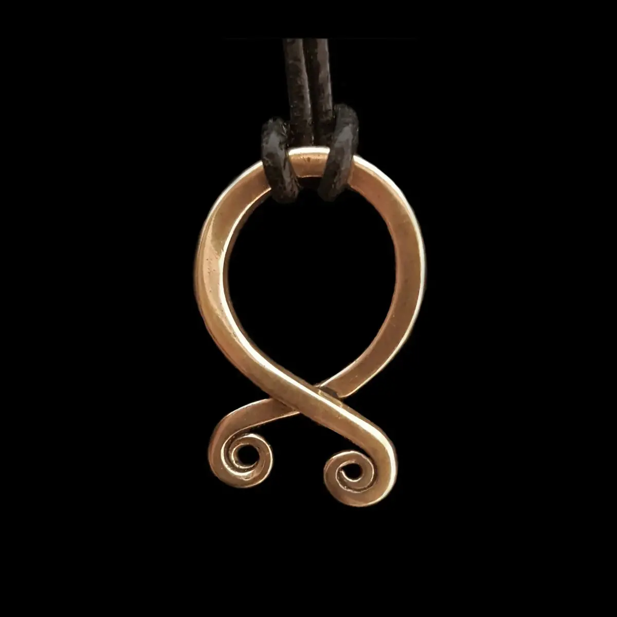 Bronze Odal Rune Pendant 1
