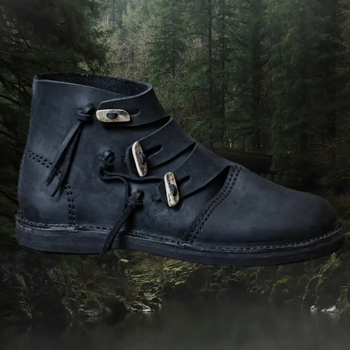 Authentic Viking Reenactment Hedeby Leather Shoes / Boots 3