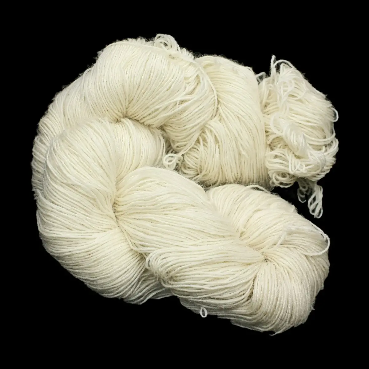 100G Embroidery / Tablet Weaving Natural Wool Yarn Hank / Swift 20/4 1