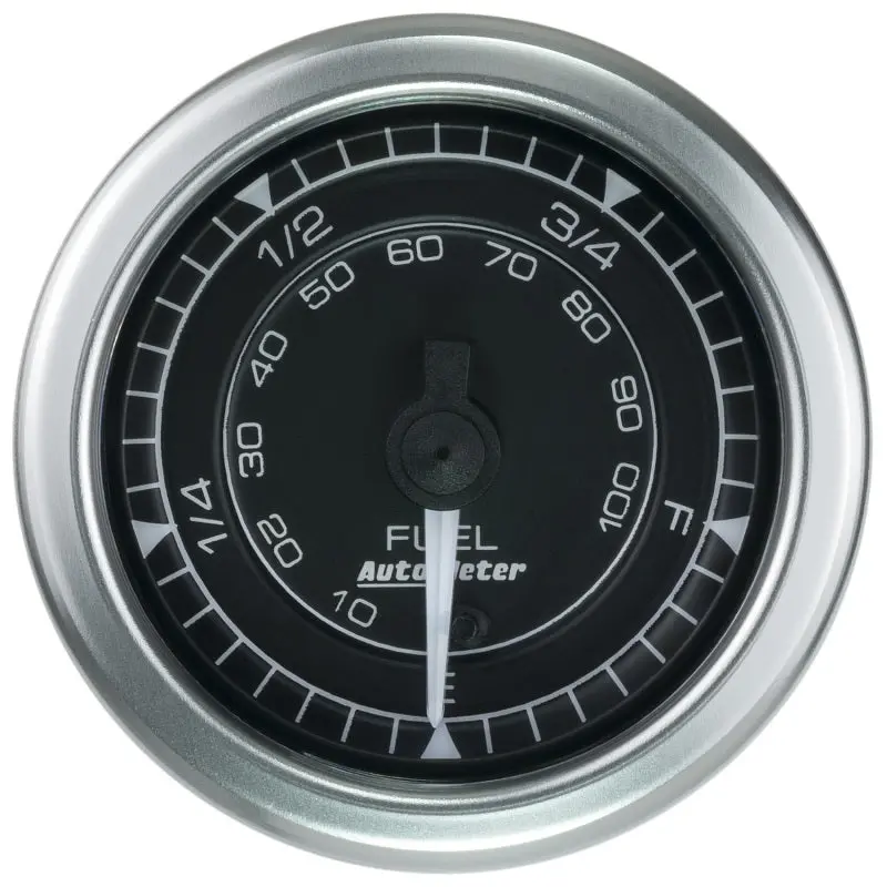 Autometer Chrono 2-1/16In 0-280 Ohm Programmable Fuel Level Gauge 1