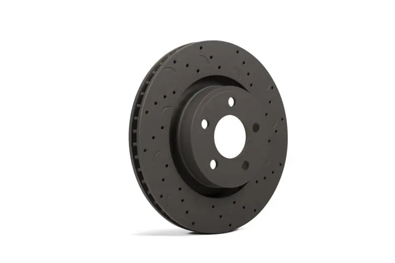 Hawk Talon Drilled & Slotted Rear Brake Rotors For 2014 Subaru Forester 1