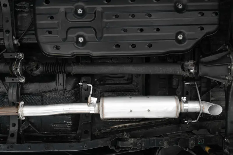 Mbrp Aluminized Cat-Back Exhaust System With Turn-Down Tip For 2016 Toyota Tacoma 3.5L V6 1