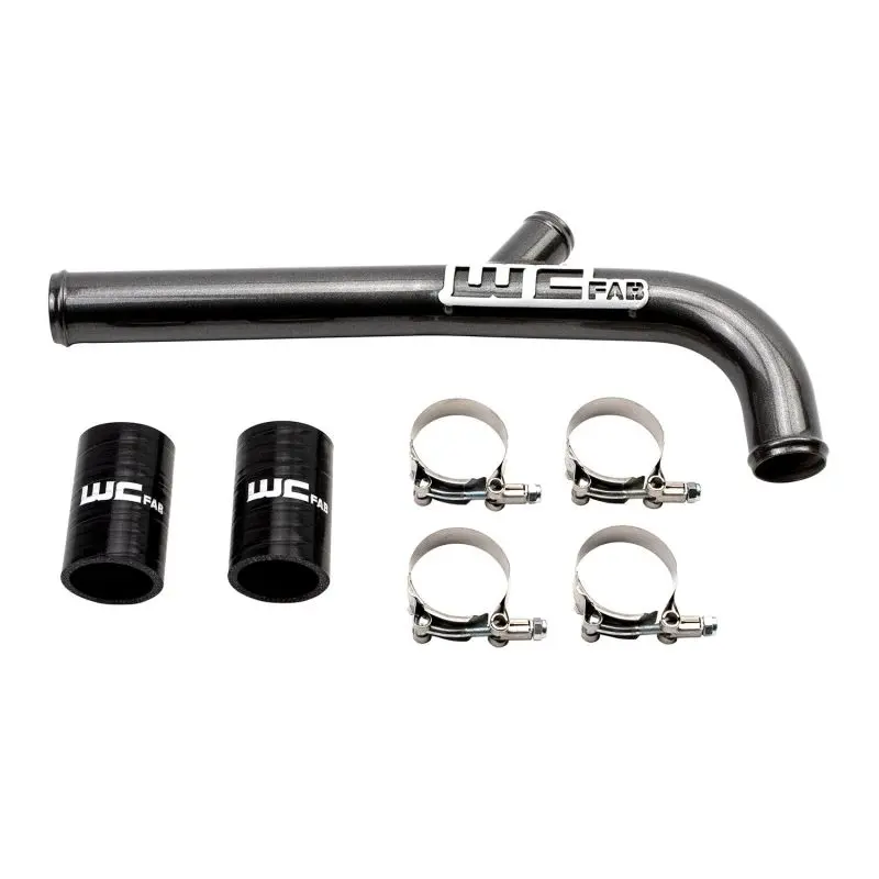 Wehrli Dual-Radiator Upper Coolant Pipe For 2013–2015 Dodge Ram 6.7L Cummins – Granny Smith Metallic Finish 1