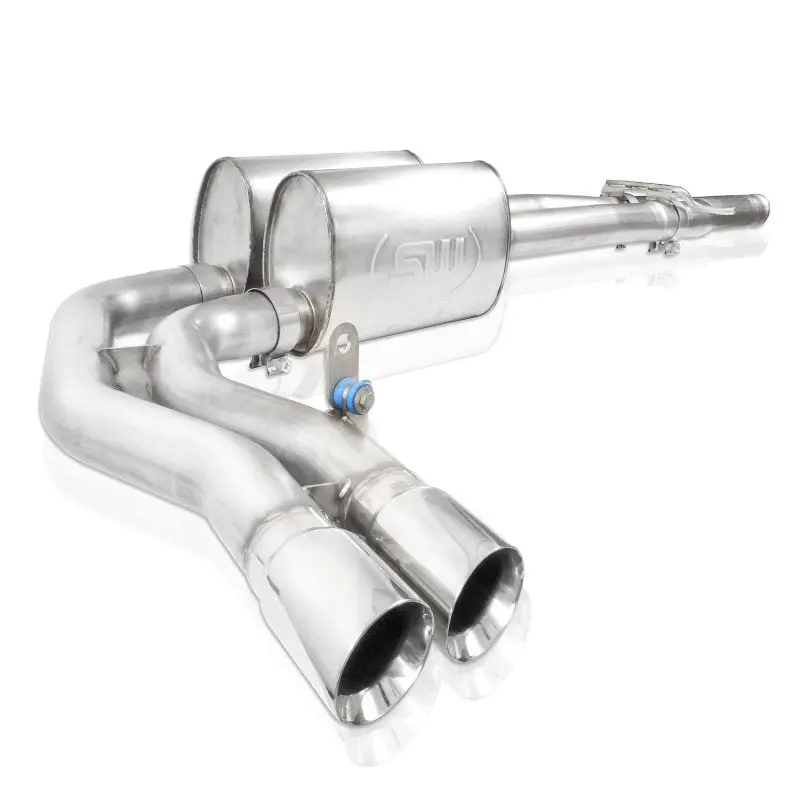 Stainless Works Exhaust System For 2007–2016 Chevy Silverado & Gmc Sierra 5.3L/6.2L – Rear Exit Before Passenger Tire 1
