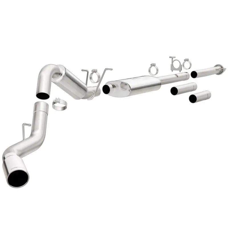 Magnaflow Stainless Steel Cat-Back Exhaust System For 2015 Chevy Silverado 2500Hd 6.0L – Rear Exit, 5-Inch Diameter 1