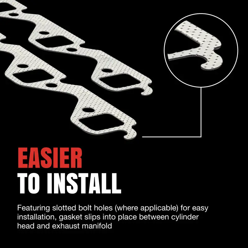 Fel-Pro Exhaust Manifold Gasket Set (Part #93028) For Bmw 325I M54 Engines 2