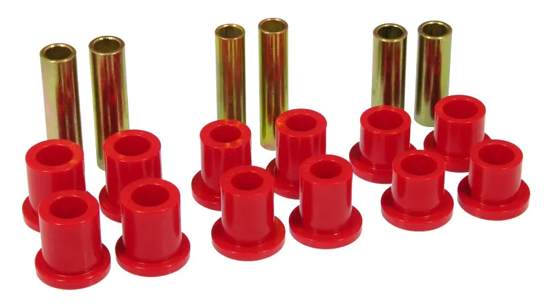 Prothane Rear Leaf Spring Bushing Kit For 1973–1979 Ford F-350 2Wd – Red Polyurethane 1