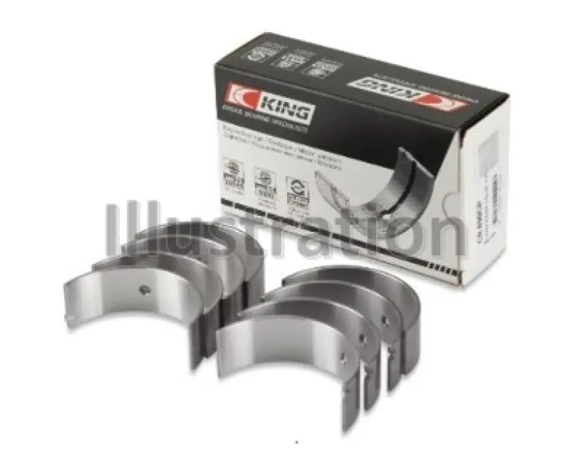 King Engine Bearings Connecting Rod Set For Mitsubishi 4G12 – +0.75Mm Oversize 1