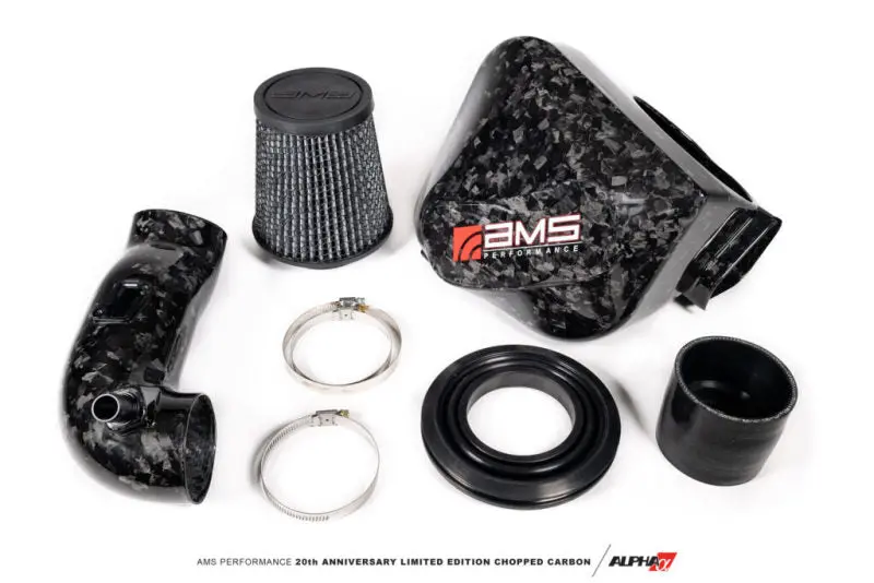 Ams Performance Chopped Carbon Fiber Cold Air Intake For 2020+ Toyota Supra A90 (Excludes Models With Strut Bars) 1
