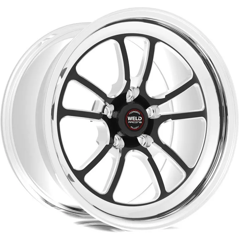 Weld S70 20X7 / 5X115Mm Bp / 4.3In Bs Black Wheel (High Pad) - Non-Beadlock 1