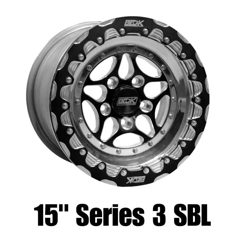 Belak Series 3 Non-Beadlock Wheel – 15X11In, 7In Backspace, 5X114.3Mm Bolt Pattern, High-Pad Finish 1