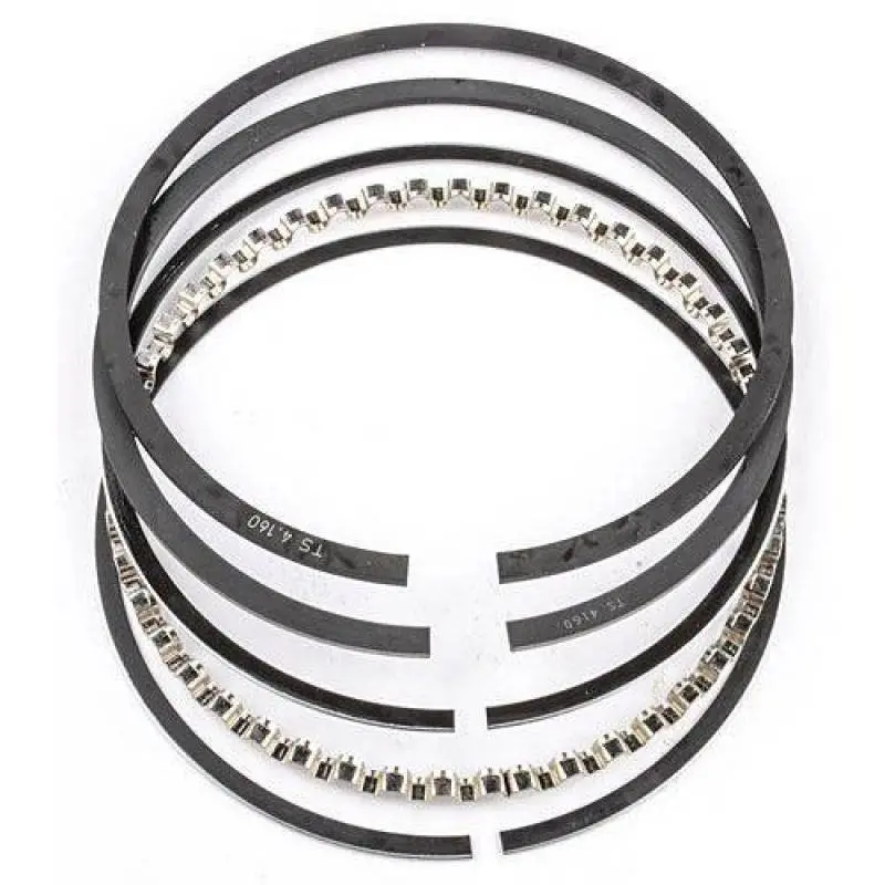 Mahle Performance Piston Ring Set – 4.290-Inch Bore, 3/16-Inch Edge Width, Cp20 Oil Ring, Chrome Top Ring, Standard Tension 1