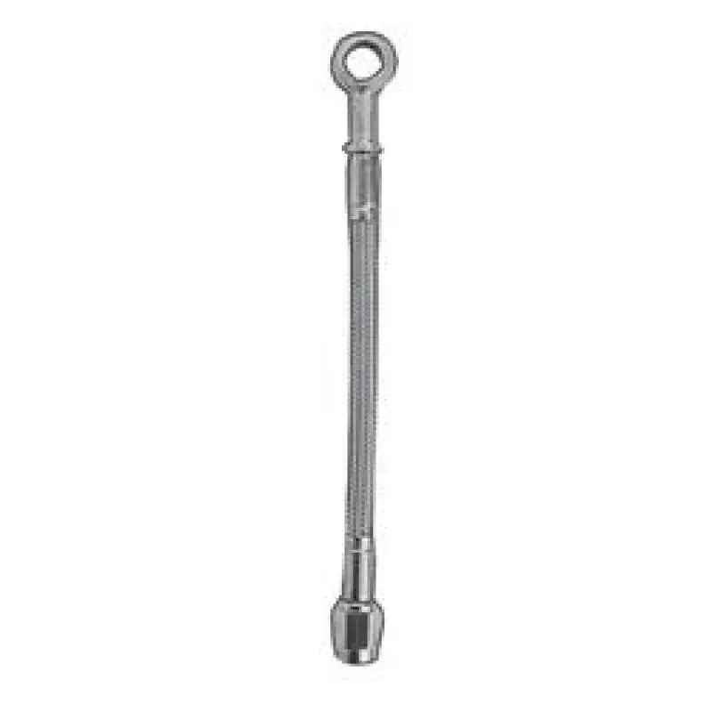 Fragola -3An Clear Braided Hose With Straight Fitting, 7/16" Bjo, 20-Inch Length 1