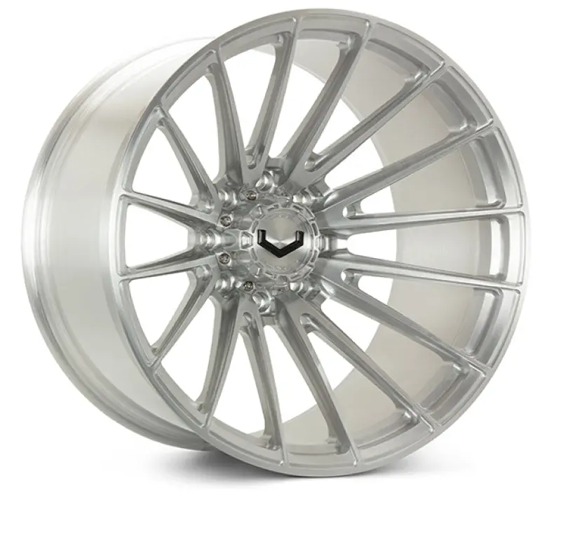 Vossen Vfx-01 24X10 Brushed Gloss Clear Wheel — 5X127Mm Pcd, Et25 Offset, 71.5Mm Bore 1