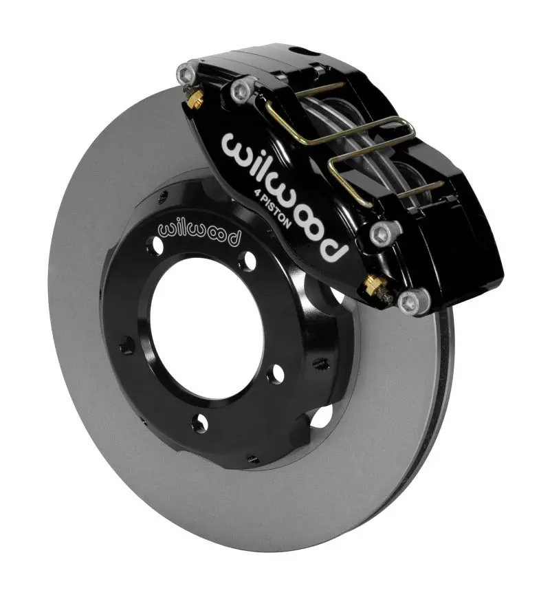 Wilwood Dynapro Radial Front Brake Kit – 11-Inch Black Rotors For 1961–1967 Jaguar E-Type (Xke) With Pre-Installed Lines 1