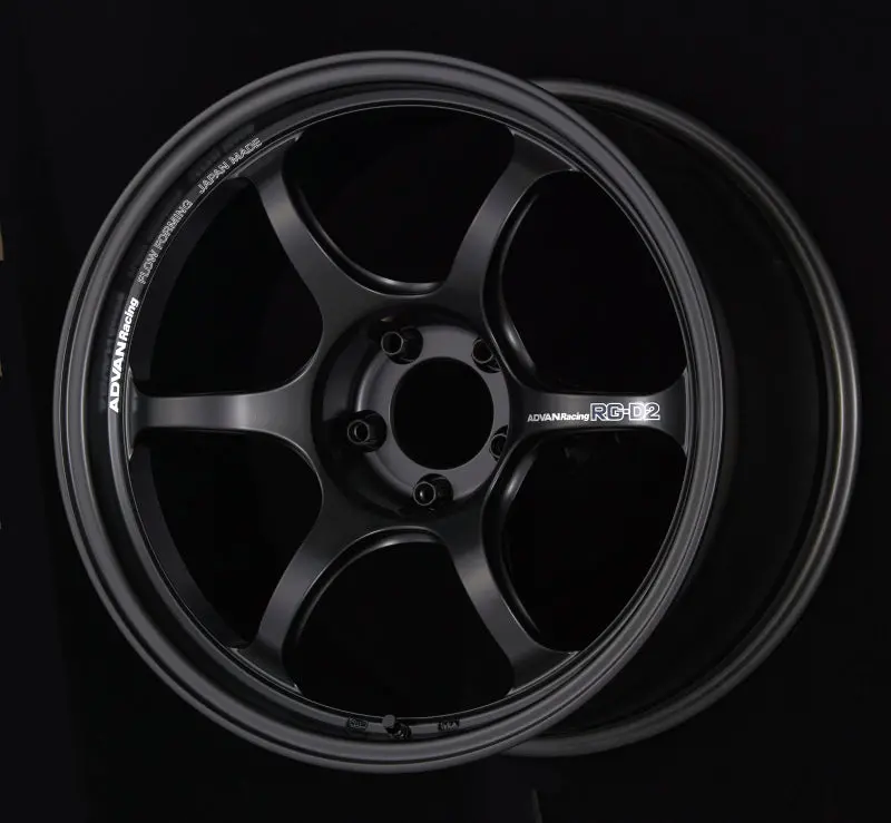 Advan Rg-D2 18X8.0 Inch Semi-Gloss Black Wheel – 5X120, +45 Offset 1