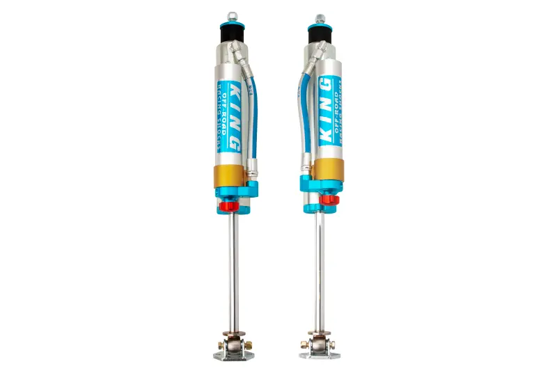 King Shocks Front Piggyback Coilover Set For 1984–2000 Jeep Cherokee Xj – 2.5-Inch Body, 5–6-Inch Lift, Adjustable Rebound 1