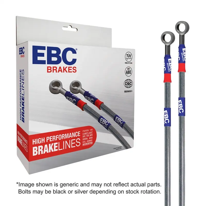 Ebc Stainless Steel Brake Line Kit For 1967–1968 Dodge Charger 7.0L Hemi 1