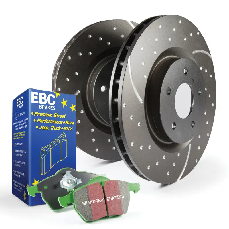 Ebc Greenstuff Brake Pad & Gd Rotor Kit (S10) 1