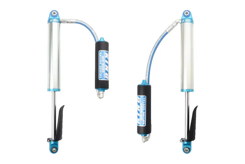 King Shocks Rear Remote-Reservoir Coilovers For 2019+ Chevrolet Silverado 1500 Trail Boss – 2.5″ Body 1