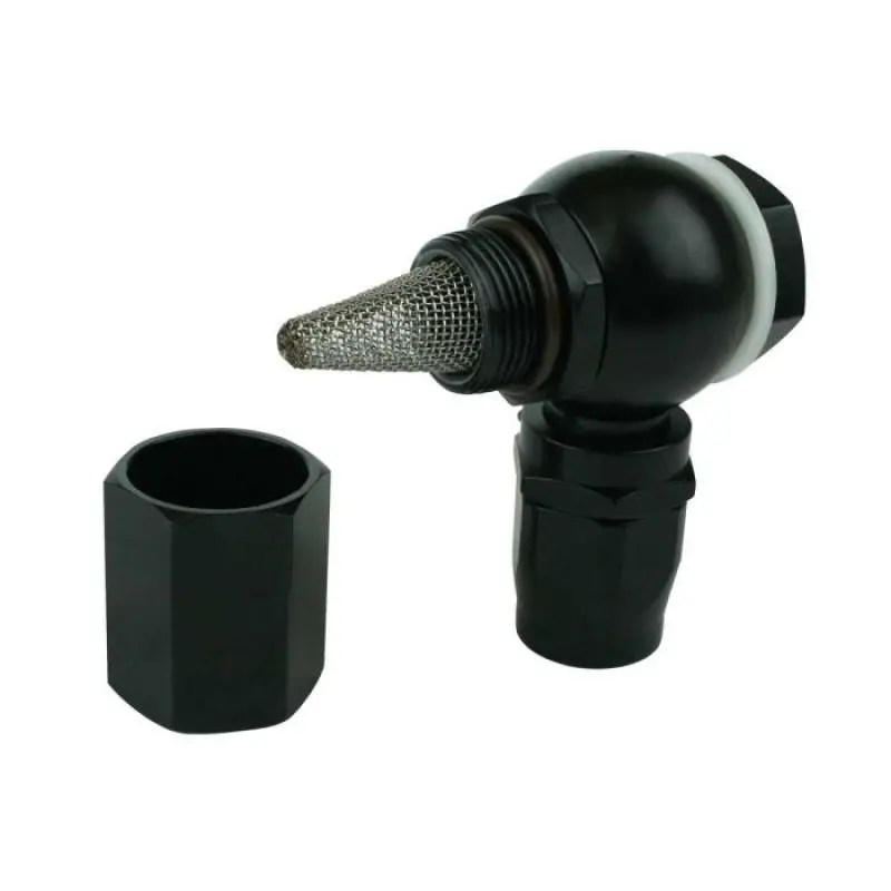 Moroso 16An Banjo Hose End Fitting With Built-In Screen – Precision-Machined Aluminum 1