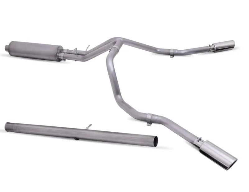 Gibson Cat-Back Dual Exhaust System For 2019–2022 Gmc Sierra 1500 Denali 5.3L – 3"/2.5" Stainless Steel, Extreme Sound 1