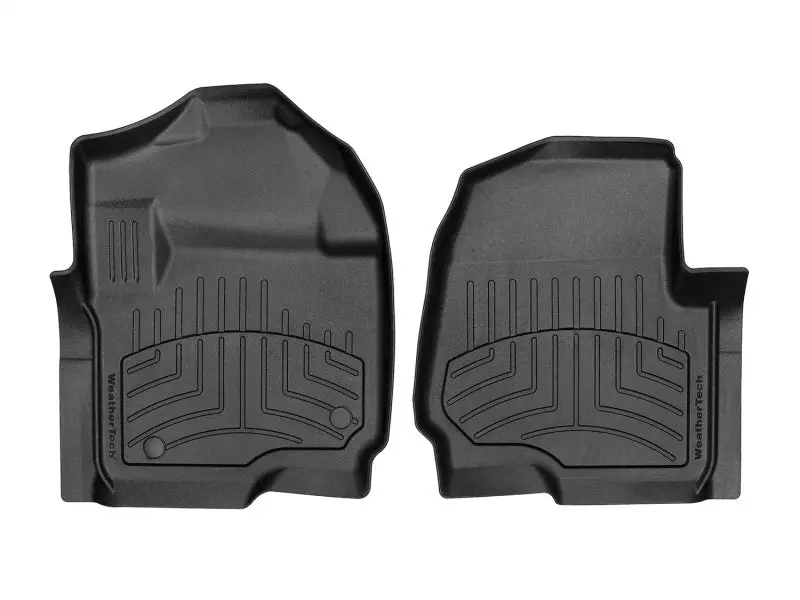 Weathertech Front Floor Liners For 2021+ Hyundai Santa Fe Hybrid – Heavy-Duty Black Hp Material 1