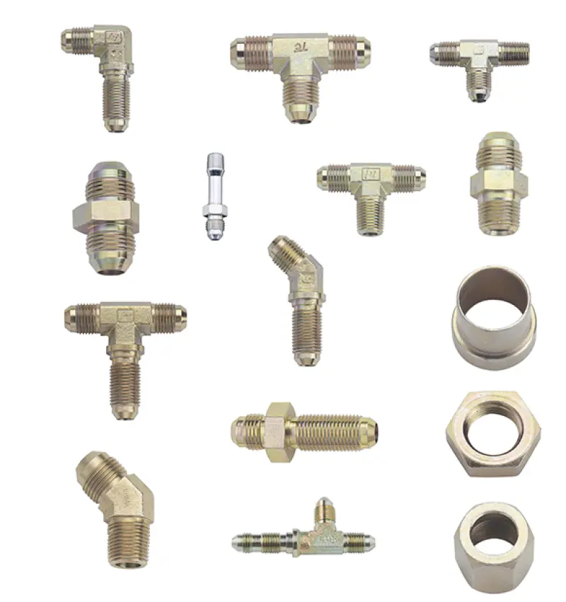 Fragola -4An To 1/4" Npt Straight Adapter – Cnc-Machined Steel Fitting 1