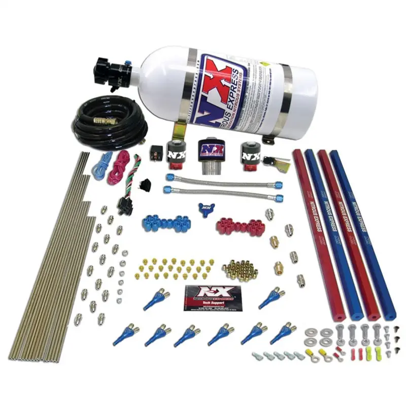 Nitrous Express Pro-Shk/Gas Nitrous Kit (200-600Hp) W/Rails And 15Lb Bottle 2