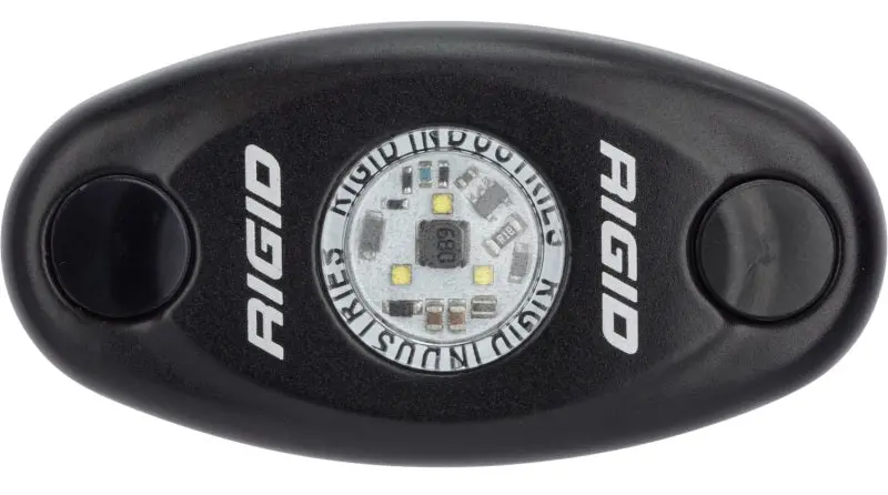 Rigid Industries A-Series Led Light – Black Housing, Low-Output Cool White Emission 1