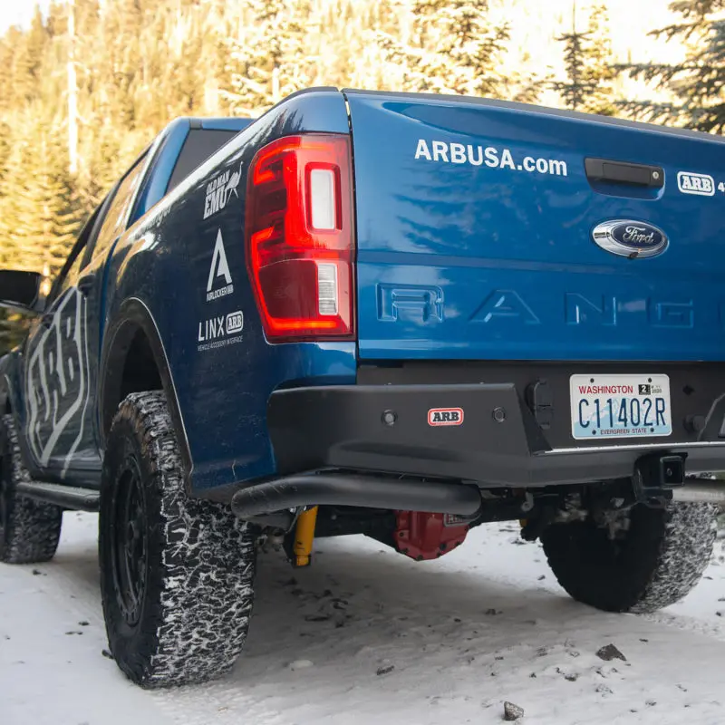 Arb Summit Rear Bumper With Integrated Oem Towbar For 2019–2020 Ford Ranger 1