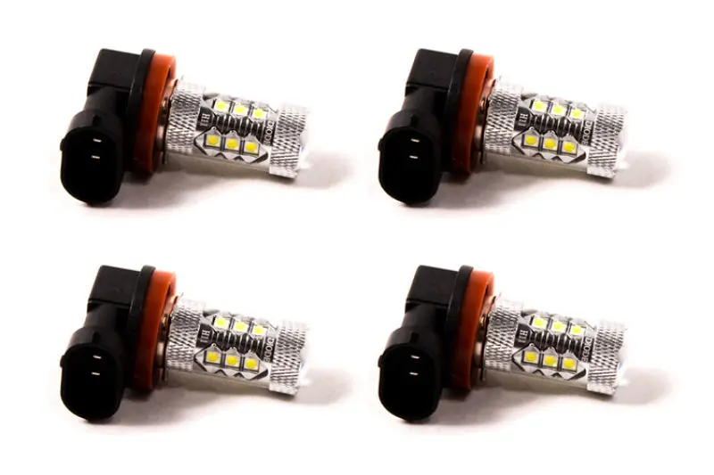 Diode Dynamics H11 Xp80 Led Headlight Bulbs – Cool White, Set Of 4 1