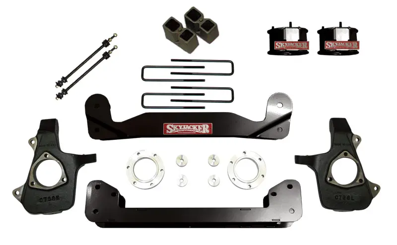 Skyjacker 4-Inch Lift Kit For 2014+ Gm 1500 Trucks – Aluminum Components 1