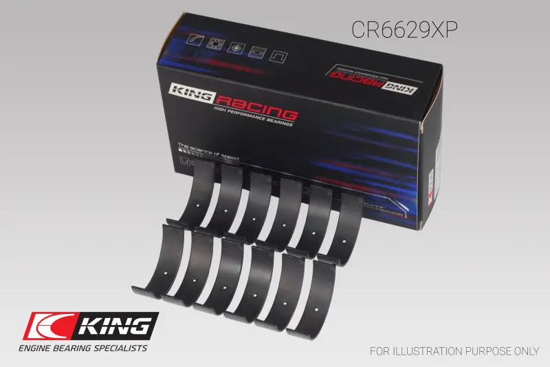 King Bearing Set For Mitsubishi 6G72 Engine – Stdx Size 1