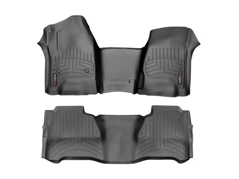 Weathertech Front Floorliner For 2014+ Maserati Quattroporte – Black, Precision Trim Fit 1