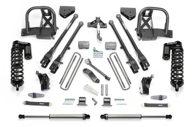 Fabtech 11-13 Ford F450/550 4Wd 10 Lug 6In 4Link Sys W/Dlss 4.0 C/O& Rr Dlss 1