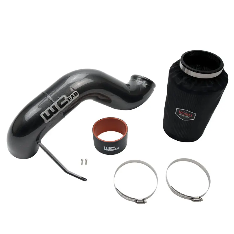 Wehrli 4In Cold Air Intake Kit – Bengal Red Finish For 2003–2007 Dodge 5.9L Cummins 1