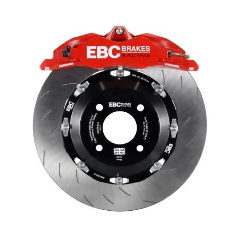 Ebc Racing Apollo-4 Big Brake Kit For 2003–2012 Mazda Rx-8 – Front, Red Calipers & 355Mm Rotors 1