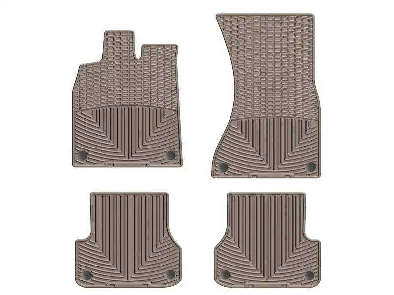 Wt Rubber Mats - Front - Tan 1