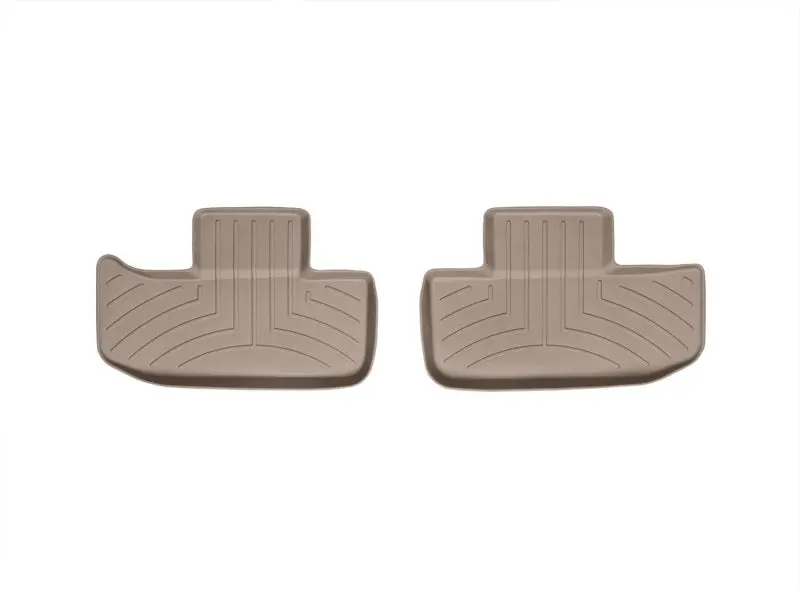 Weathertech Rear Floorliner – Tan, Precision-Fit For 2011 And Newer Dodge Challenger Models 1