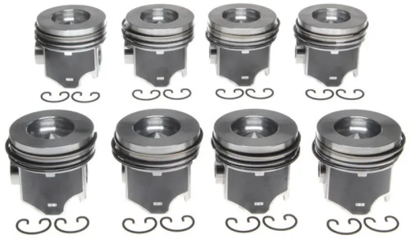 Mahle Oe Cummins B 5.9L Std 03-04 17.1:1 Cr Ho Vin C And Eng Eth Piston (Set Of 6) 1