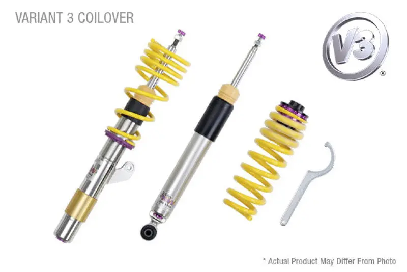 Kw Variant 3 Coilover Kit For 2017–2022 Volvo V90 (P) Awd – Non-Electronic, Non-Self-Leveling Suspension 1