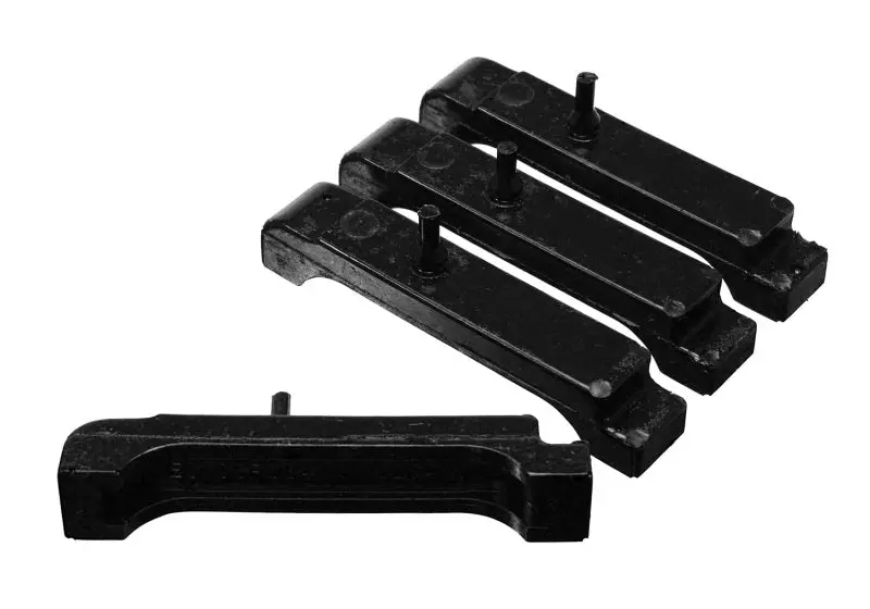 Energy Suspension Black Radiator Isolator Pad Set For Gm Big Block Chevy (4-Row) 1