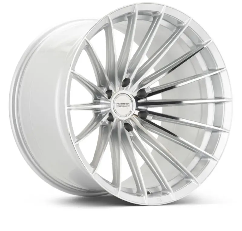 Vossen Hfx-4 Super-Deep 18X9 Wheel – 6X135 Bolt Pattern, Et0 Offset, Silver Polished Finish 1