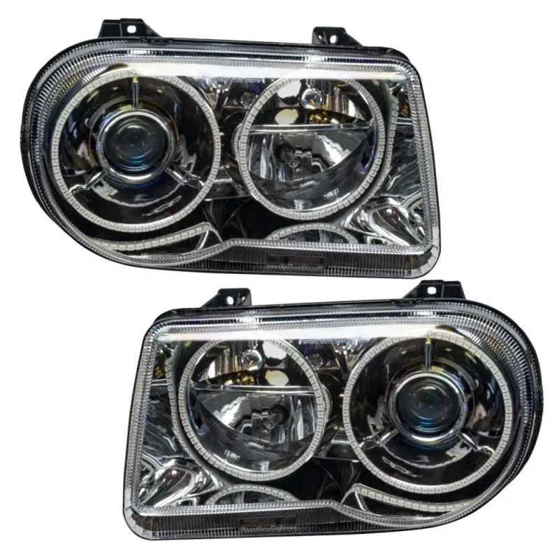Oracle Colorshift Led Headlights For 2005–2010 Chrysler 300C V8 – Non-Hid Smd W/ Bc1 Controller 1