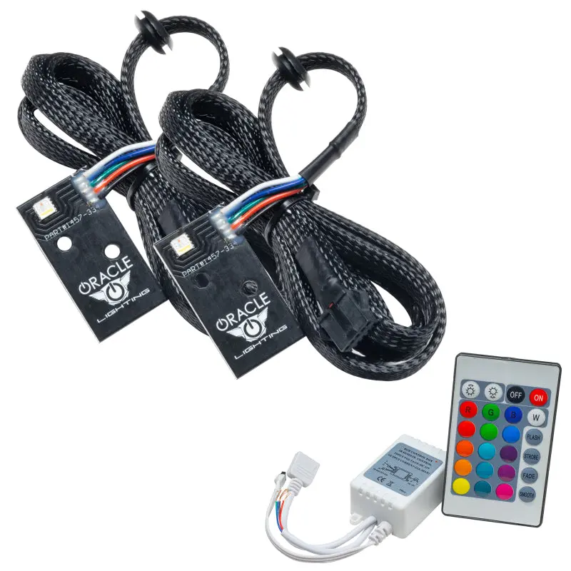 Oracle Colorshift Rgb+W Drl Headlight Kit For 2014–2021 Infiniti Q50 – Includes Simple Controller & Warranty 1