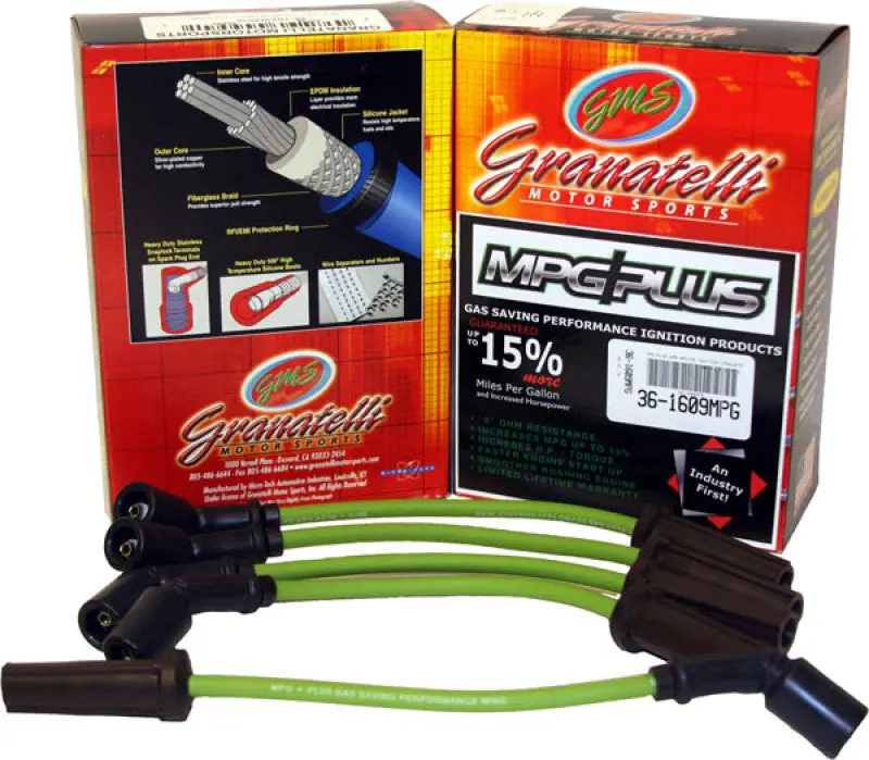 Granatelli Mpg Plus Ignition Wire Set For 2001 Hyundai Santa Fe – 2.7L V6 1