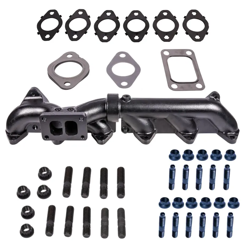 Ats Diesel Pulse Flow Exhaust Manifold Kit – 2007–2018 Dodge Ram 6.7L Cummins W/ Gaskets & Hardware 1