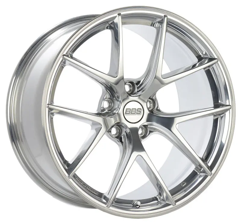 Bbs Ci-R Forged Aluminum Wheel — 20X8.5", Et52.5, Ceramic Polish Finish 1
